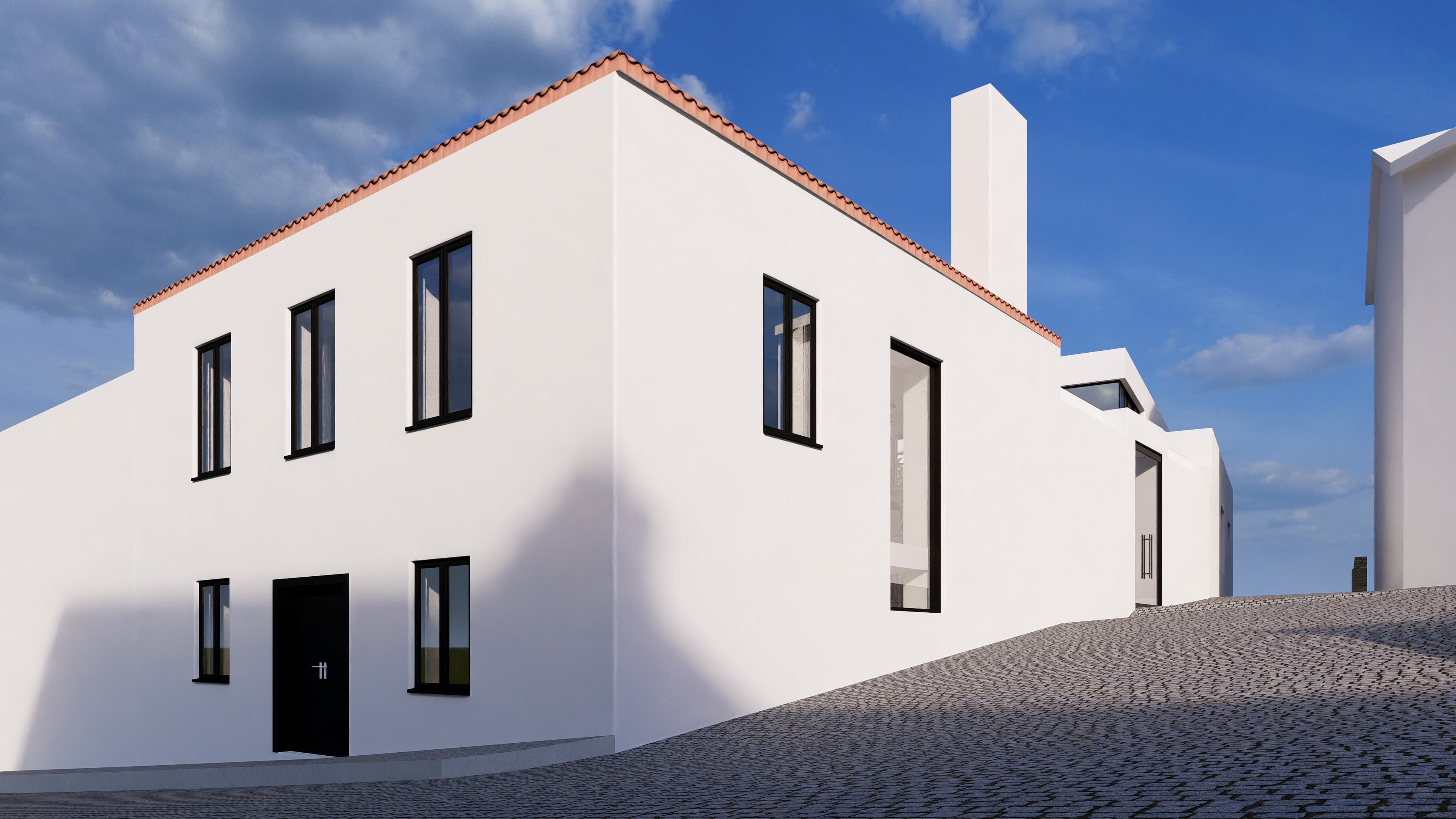 Image of the exterior of the upcoming Hawkstars building to be used for company branding