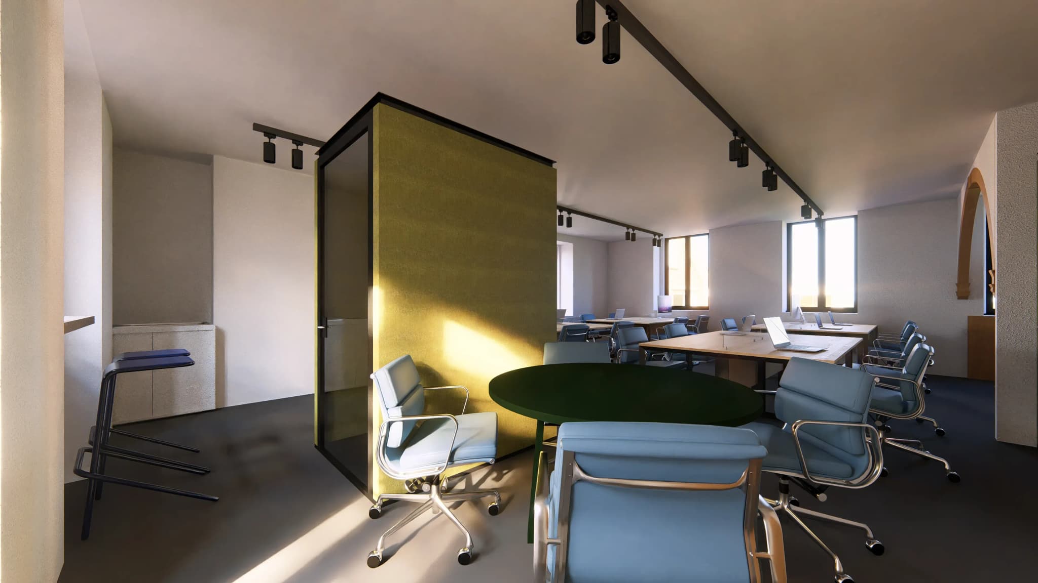 Another coworking picture for the training center