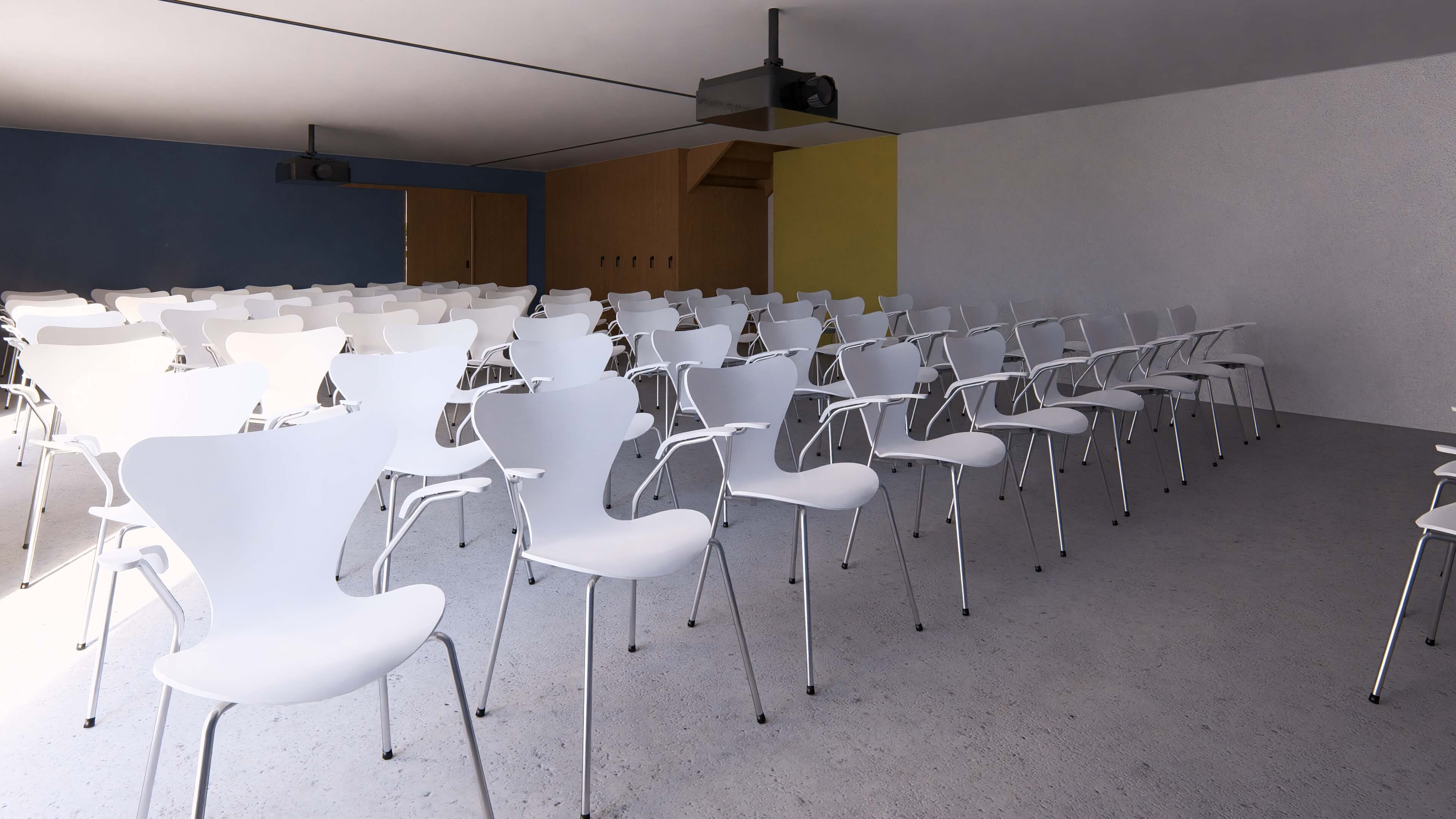 Hawk Stars training room